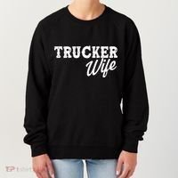 Support Trucker WIfe Women's Sweatshirt thumb 0