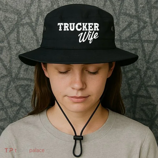 Support Trucker WIfe Bucket Hat