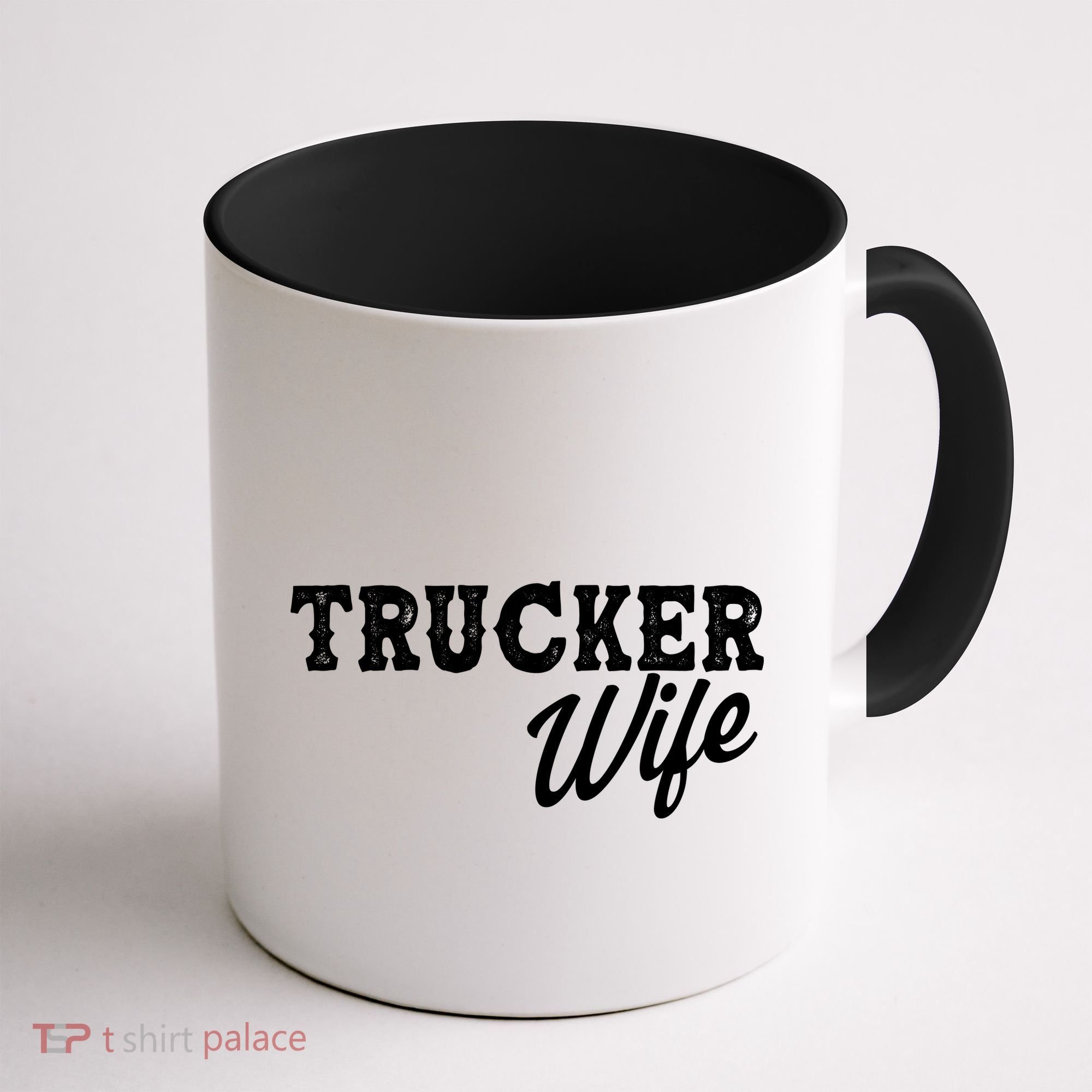 Support Trucker WIfe Coffee Mug