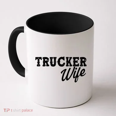 Support Trucker WIfe Coffee Mug