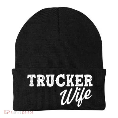 Support Trucker WIfe Beanie