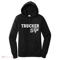 Support Trucker WIfe Women's Hoodie thumb 0