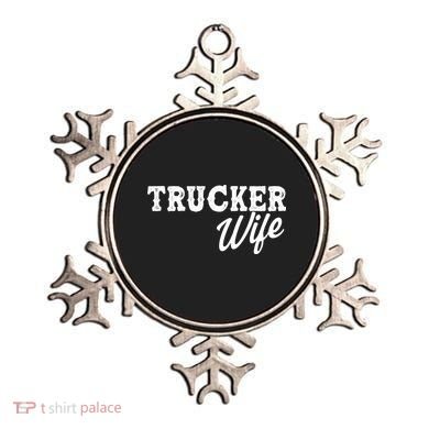 Support Trucker WIfe Ornament
