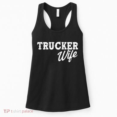 Support Trucker WIfe Women's Tank Top