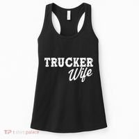 Support Trucker WIfe Women's Tank Top thumb 0