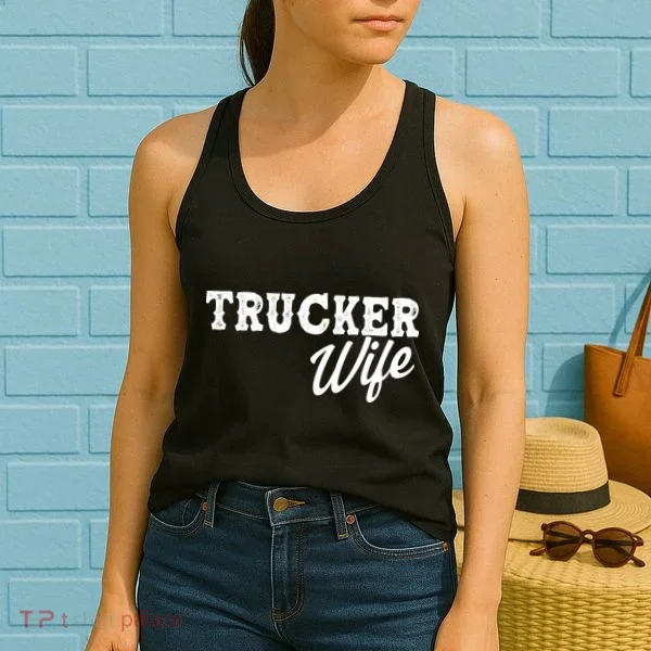 Support Trucker WIfe Women's Tank Top