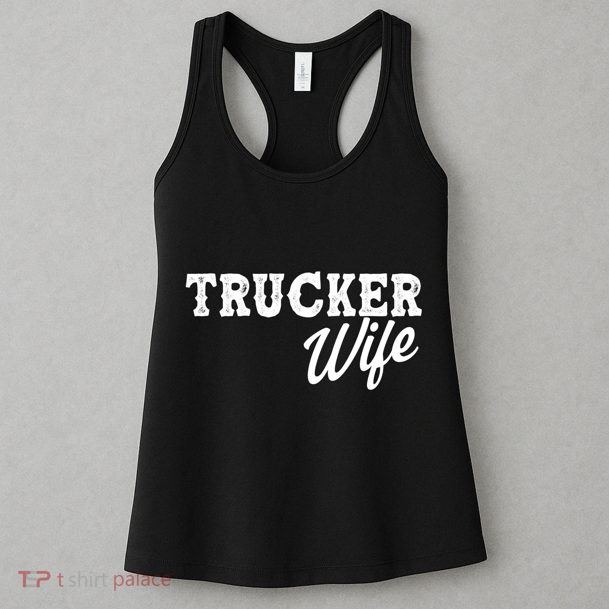 Support Trucker WIfe Women's Tank Top