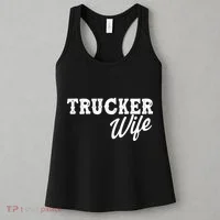 Support Trucker WIfe Women's Tank Top thumb 3