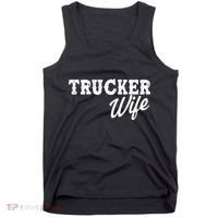 Support Trucker WIfe Tank Top thumb 0