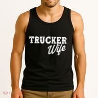 Support Trucker WIfe Tank Top thumb 3