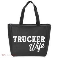 Support Trucker WIfe Tote Bag thumb 0