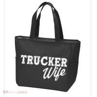 Support Trucker WIfe Tote Bag thumb 3
