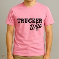 Support Trucker WIfe T-Shirt thumb 3