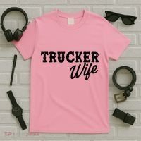 Support Trucker WIfe T-Shirt thumb 5