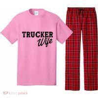 Support Trucker WIfe Pajama Set thumb 0