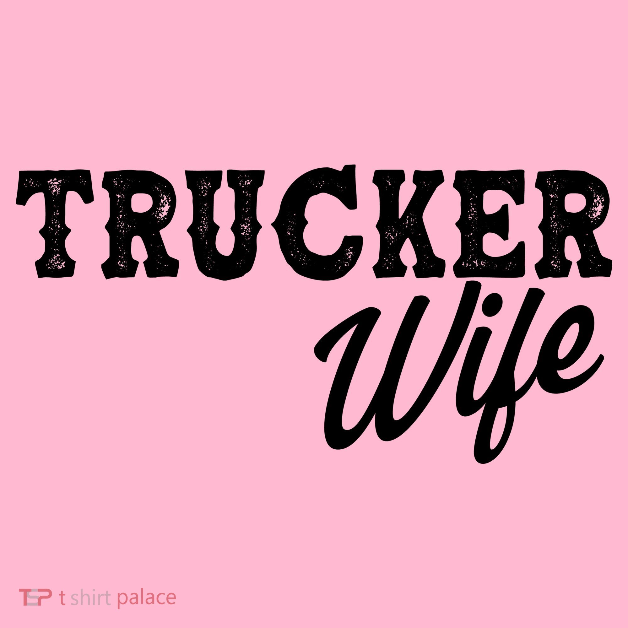 Support Trucker WIfe Visor