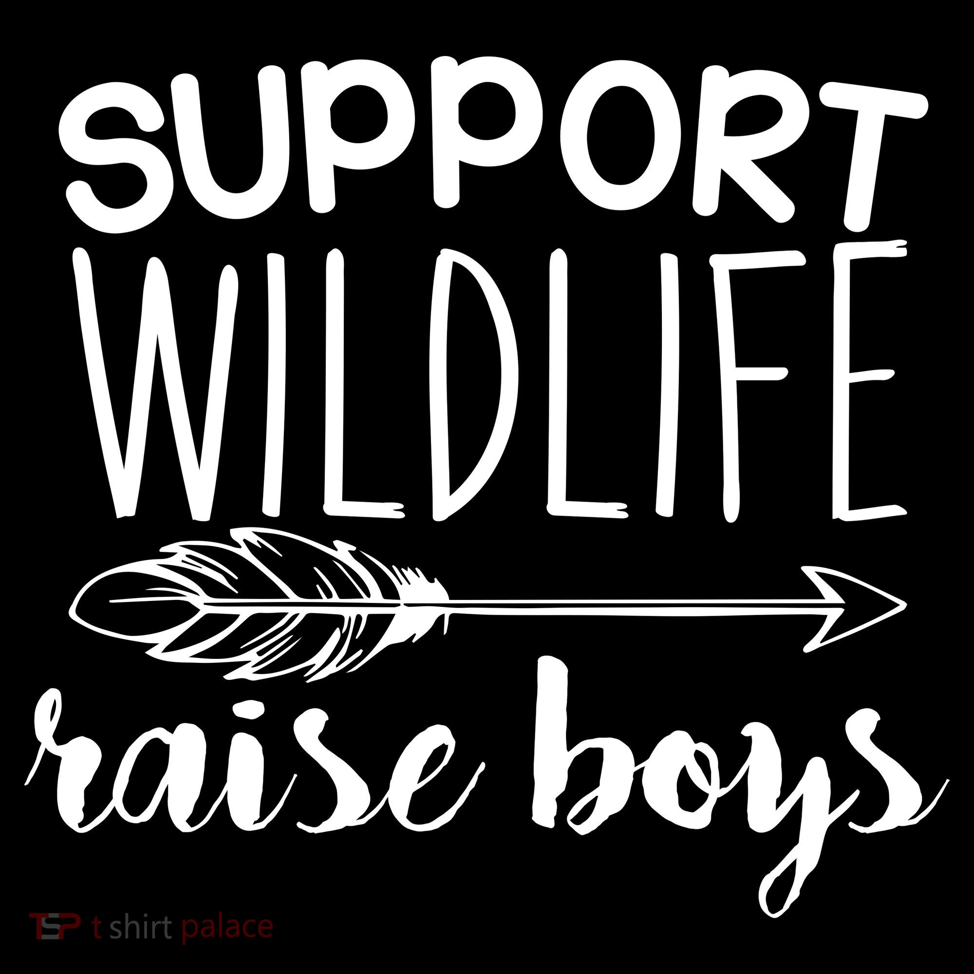 Support Wildlife Arrow Raise Boys Backpack