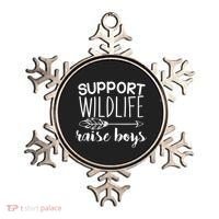 Support Wildlife Arrow Raise Boys Ornament thumb 0