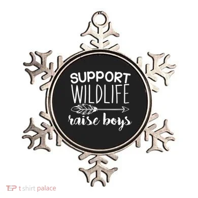Support Wildlife Arrow Raise Boys Ornament
