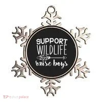 Support Wildlife Arrow Raise Boys Ornament thumb 0