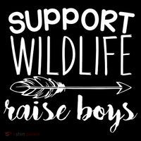 Support Wildlife Arrow Raise Boys Ornament thumb 1