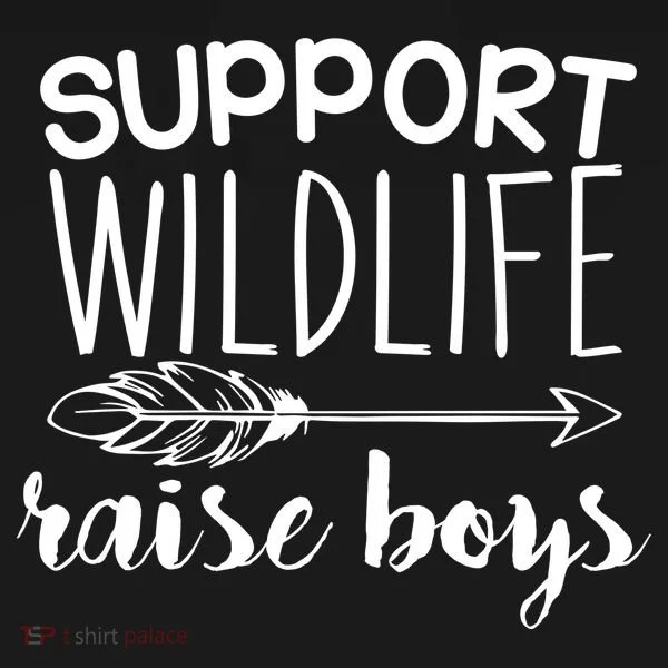 Support Wildlife Arrow Raise Boys Ornament