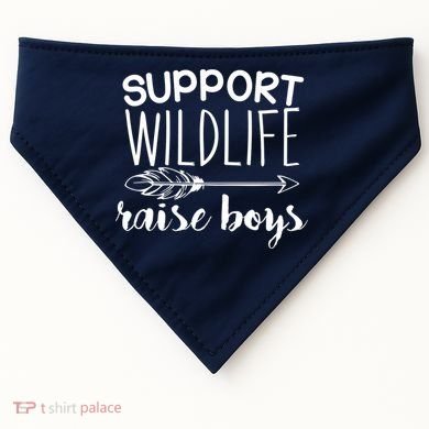 Support Wildlife Arrow Raise Boys USA-Made Doggie Bandana