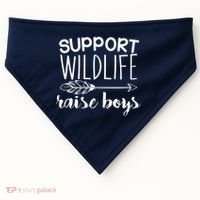 Support Wildlife Arrow Raise Boys USA-Made Doggie Bandana thumb 0