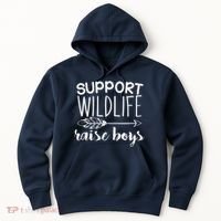 Support Wildlife Arrow Raise Boys Hoodie thumb 0