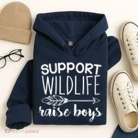 Support Wildlife Arrow Raise Boys Hoodie thumb 4