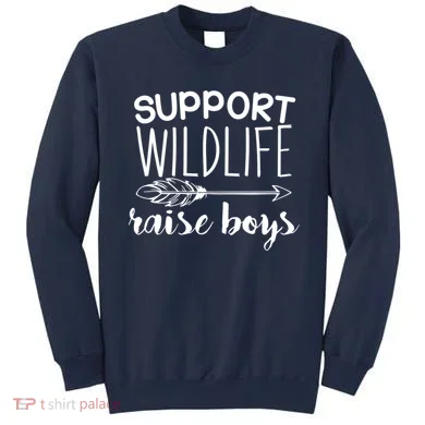Support Wildlife Arrow Raise Boys Sweatshirt
