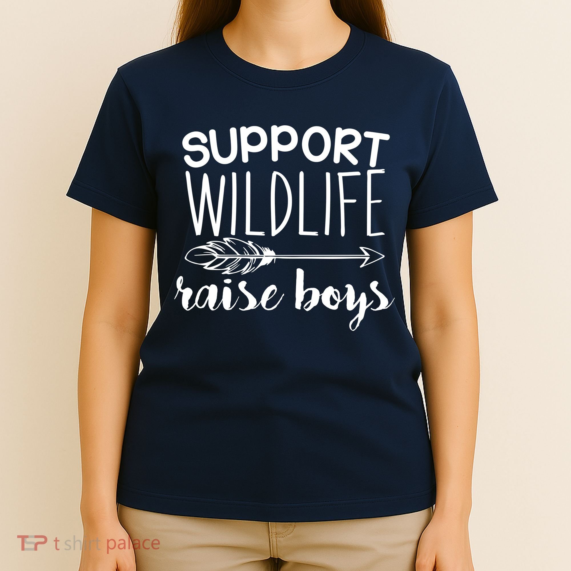 Support Wildlife Arrow Raise Boys T-Shirt