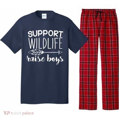 Support Wildlife Arrow Raise Boys Pajama Set