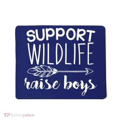 Support Wildlife Arrow Raise Boys Mousepad