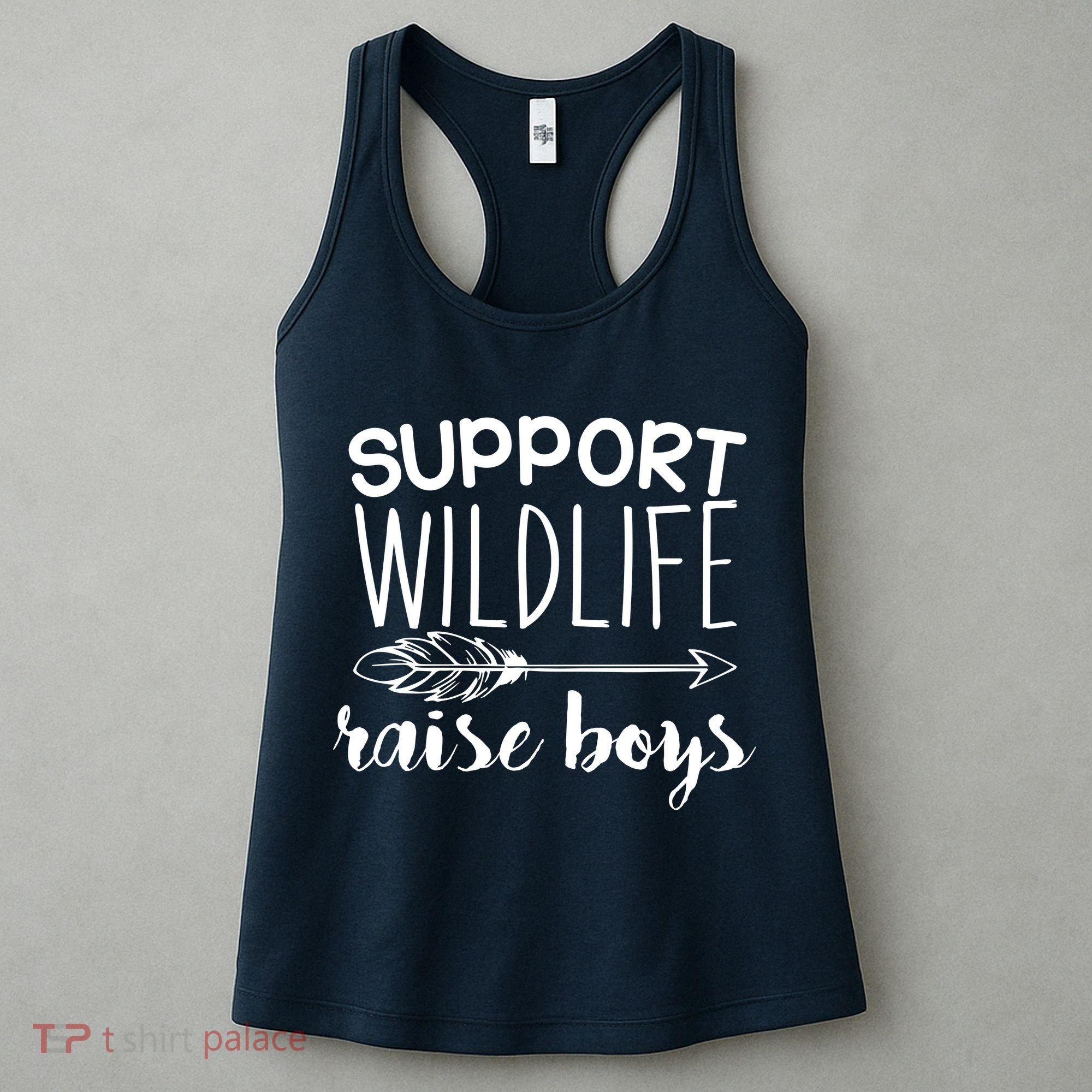 Support Wildlife Arrow Raise Boys Women's Tank Top