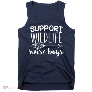 Support Wildlife Arrow Raise Boys Tank Top