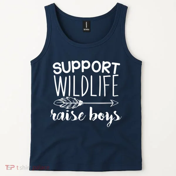 Support Wildlife Arrow Raise Boys Tank Top