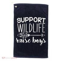 Support Wildlife Arrow Raise Boys Golf Towel thumb 0