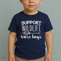 Support Wildlife Arrow Raise Boys Toddler T-Shirt thumb 2