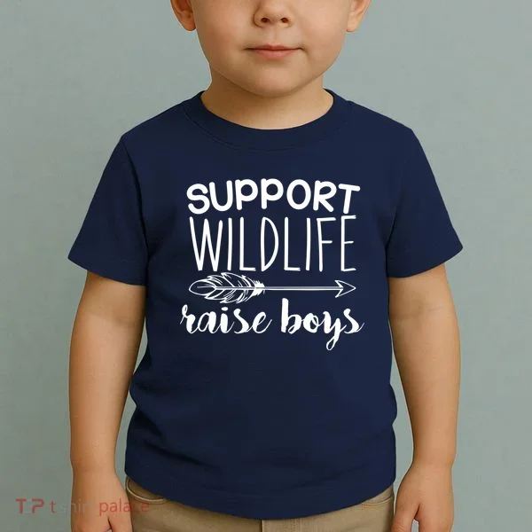 Support Wildlife Arrow Raise Boys Toddler T-Shirt