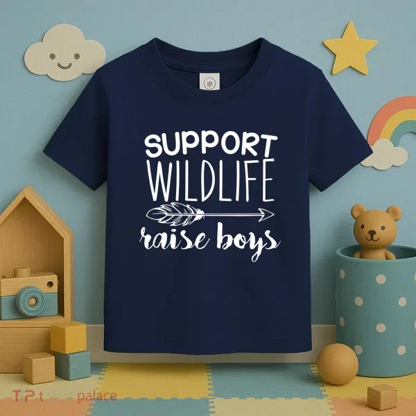 Support Wildlife Arrow Raise Boys Toddler T-Shirt