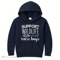 Support Wildlife Arrow Raise Boys Kids Hoodie thumb 0