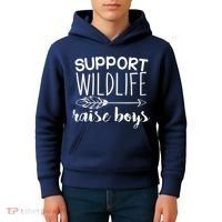 Support Wildlife Arrow Raise Boys Kids Hoodie thumb 4
