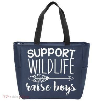Support Wildlife Arrow Raise Boys Tote Bag