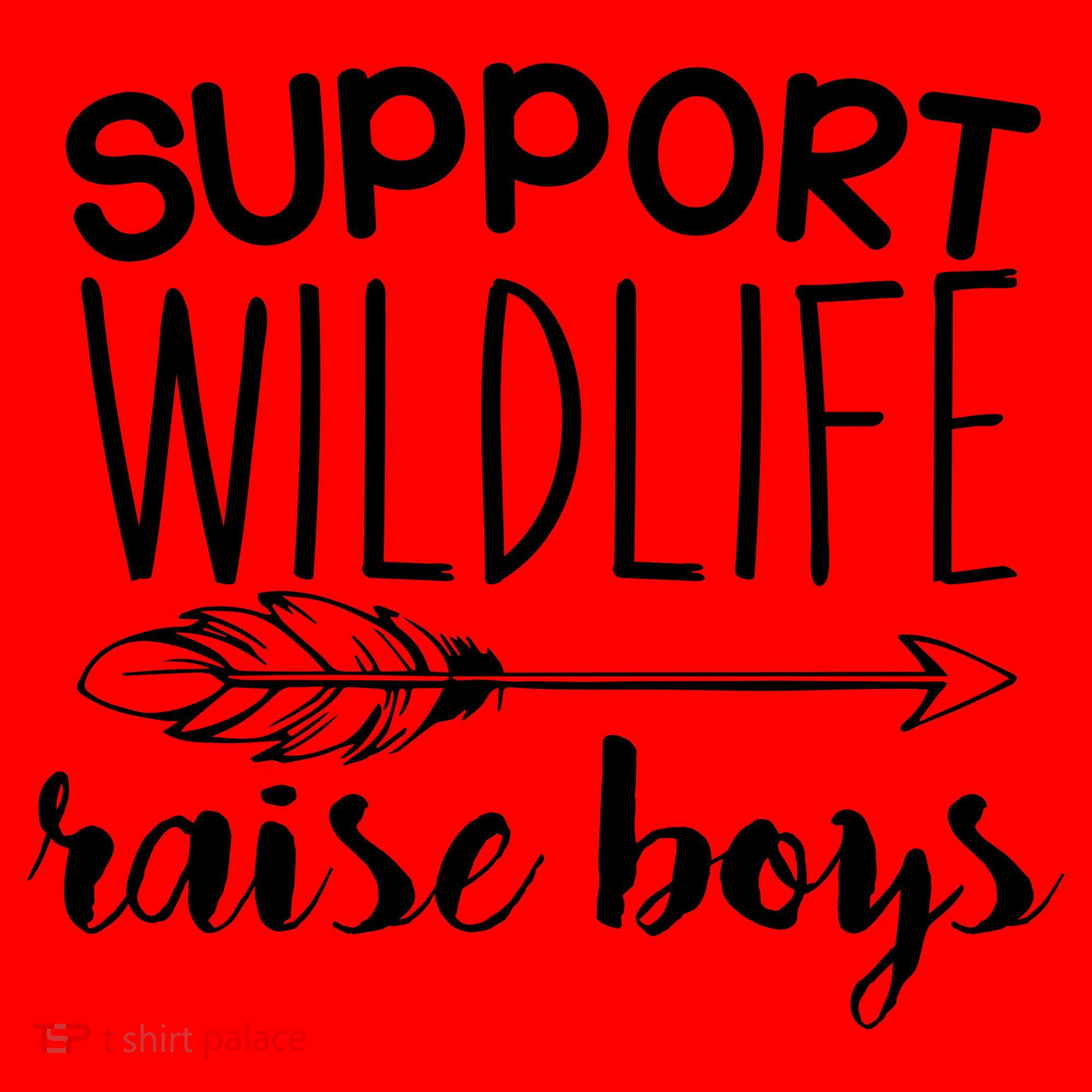 Support Wildlife Arrow Raise Boys Santa Hat