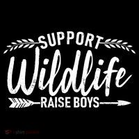Support Wildlife Raise Boy Parents Doggie Tank thumb 4