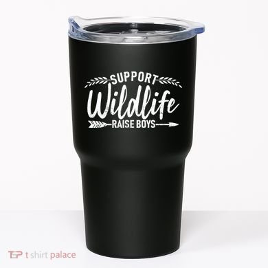 Support Wildlife Raise Boy Parents Tumbler