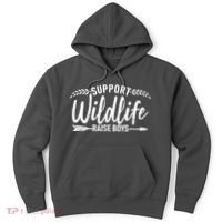 Support Wildlife Raise Boy Parents Hoodie thumb 0