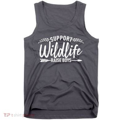 Support Wildlife Raise Boy Parents Tank Top