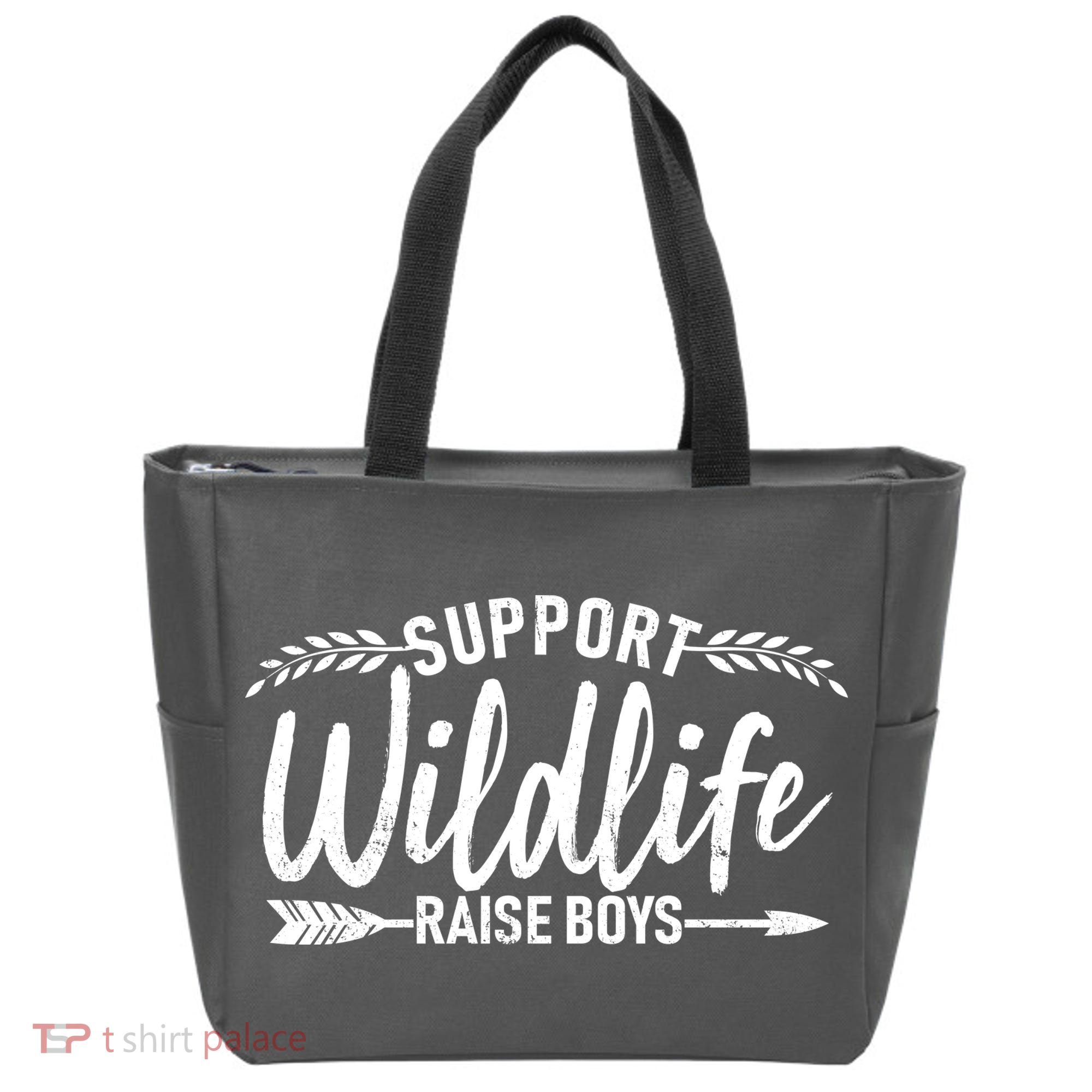 Support Wildlife Raise Boy Parents Tote Bag